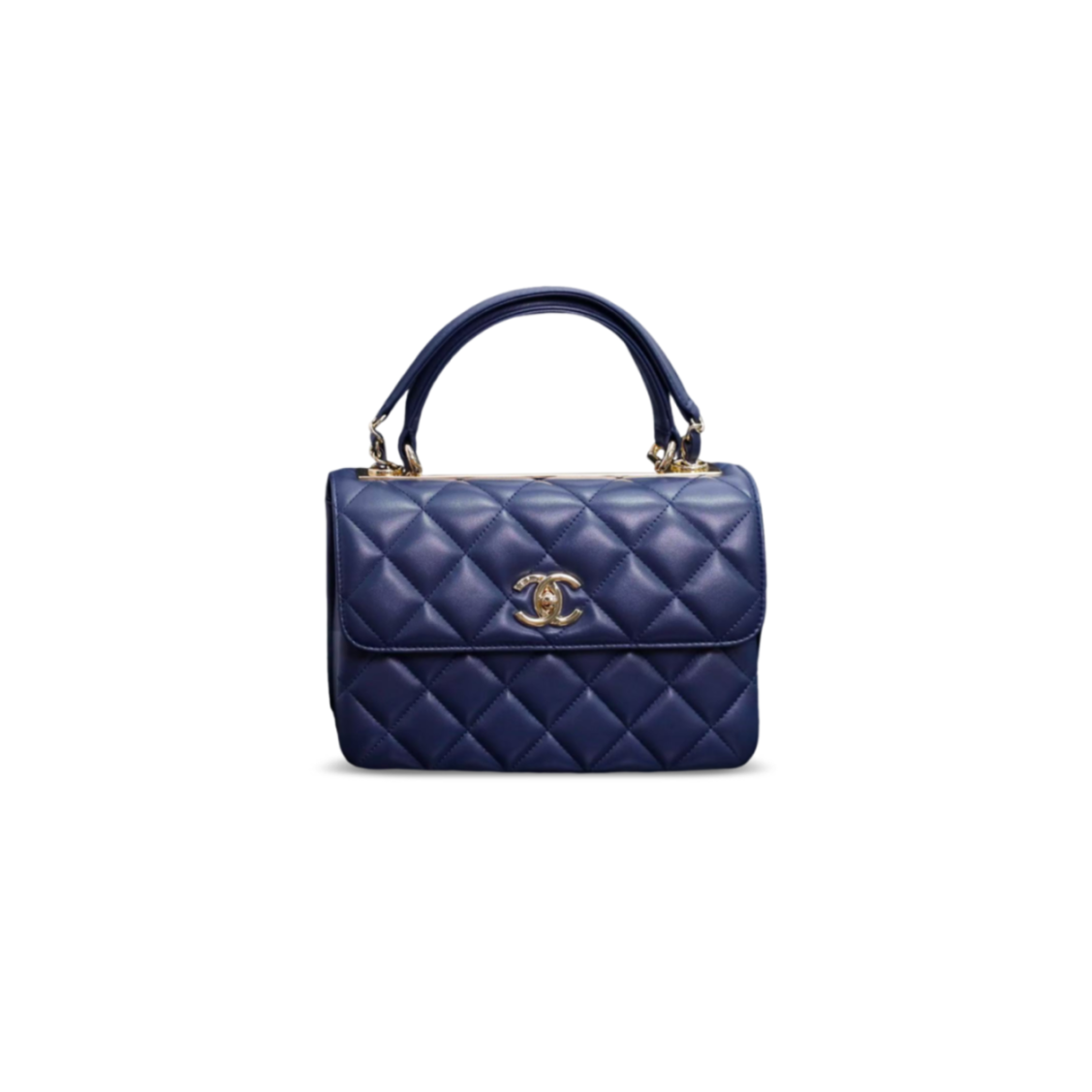 CHANEL MINI FLAP BAG WITH TOP HANDLE AS4654 (20*15*8cm)